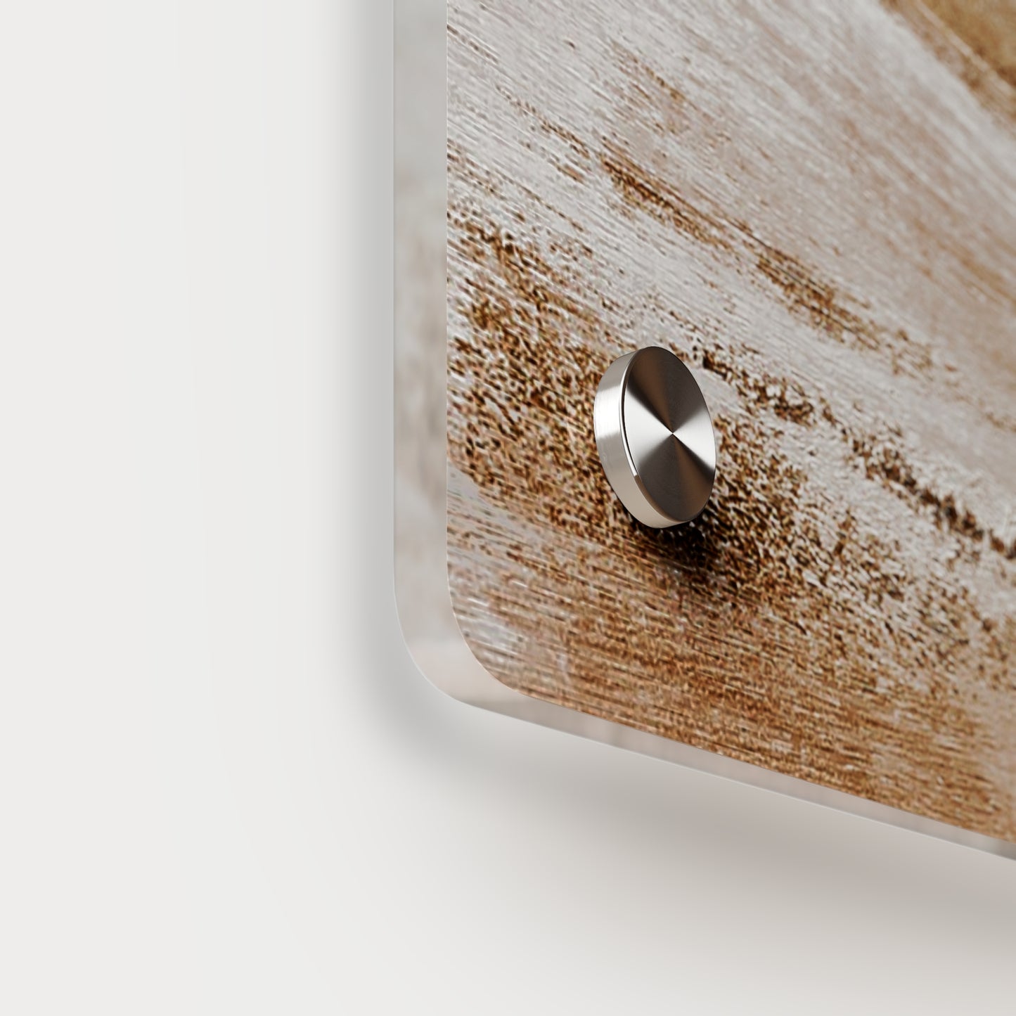 Acrylic Wall Art Panel - Inspirational Quote "Strong is the New Beautiful" Wall Decor