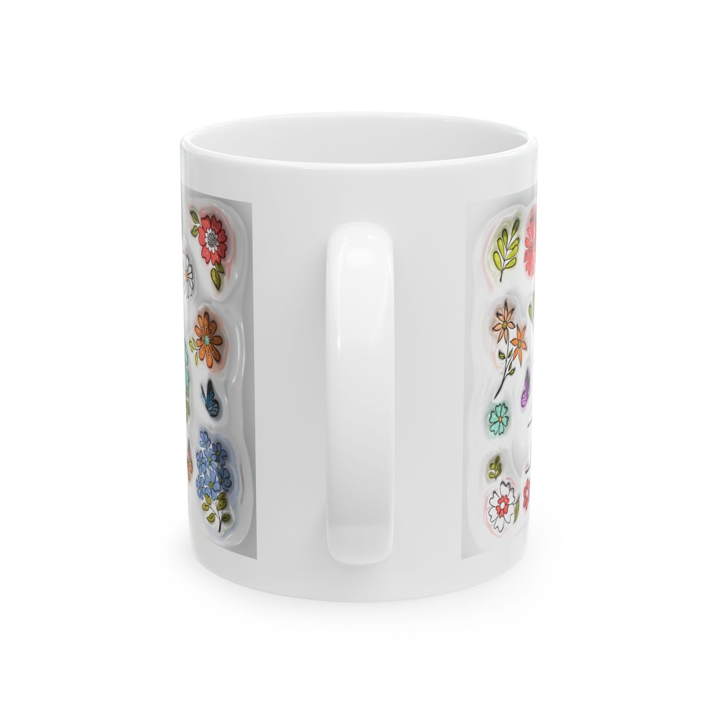 Floral Ceramic Mug for Mom - 11oz & 15oz