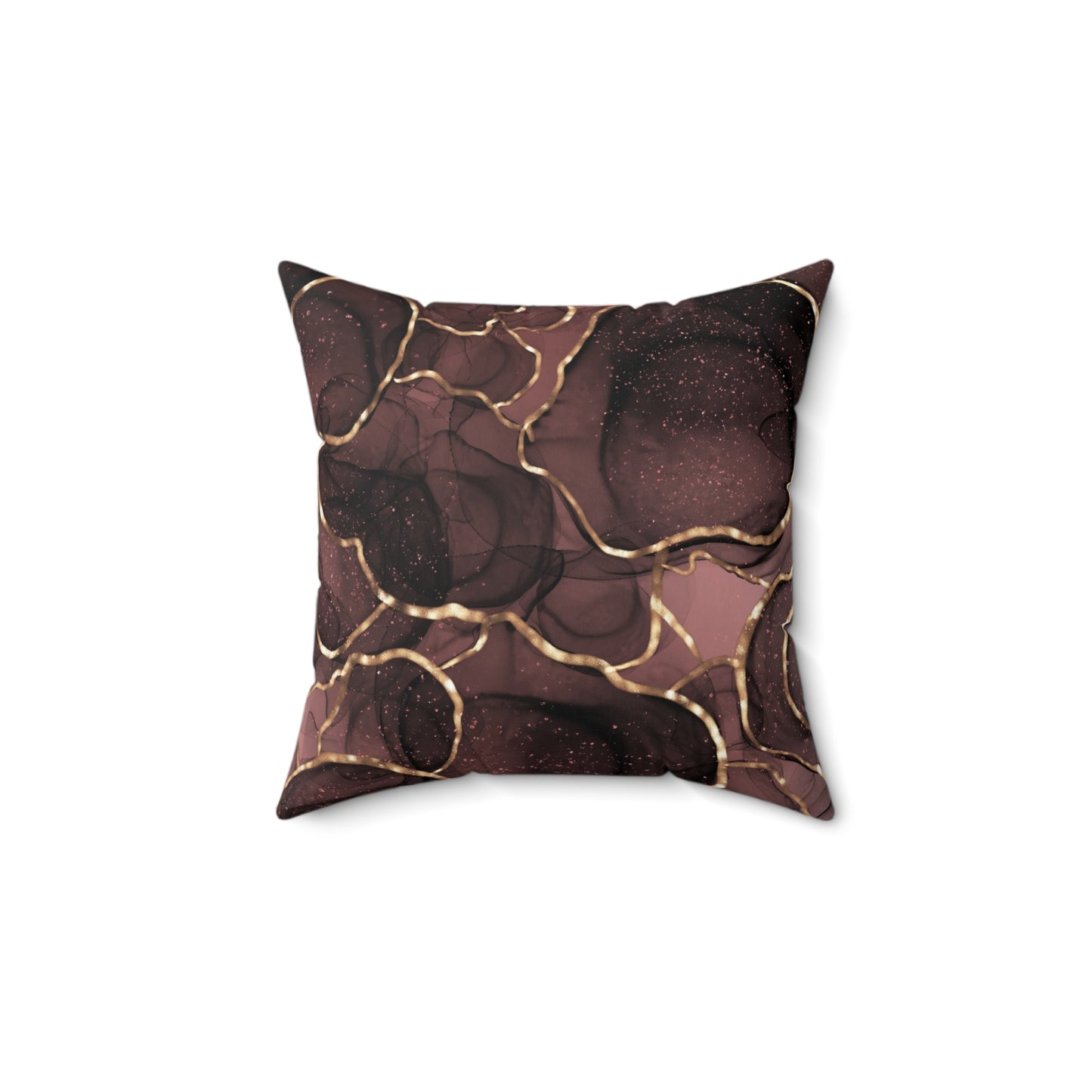 Stylish Spun Polyester Square Pillow,  Decorative Pillow for Any Room for Home or Office, Beautiful Accent for Everyday.