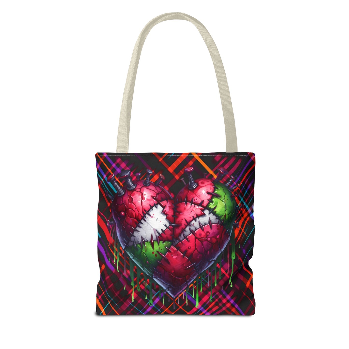 Fashionable Halloween Theme Tote Bag (AOP), Fun Stylish for Everyday or Occasion, Perfect for Halloween Lovers, Gift Idea for Anyone