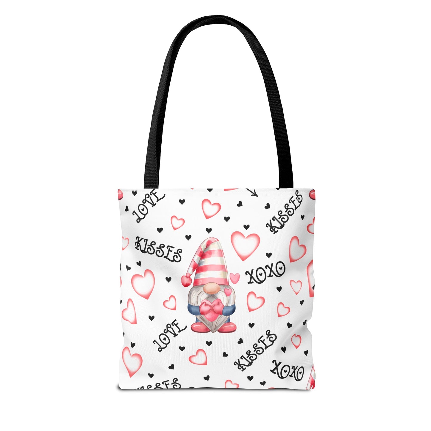 Romantic Love Gnome Tote Bag - Whimsical Valentine Gift for Gnome Lovers