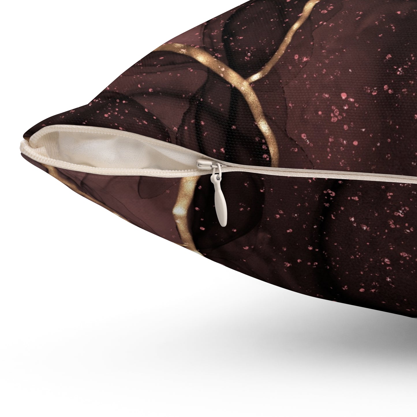 Stylish Spun Polyester Square Pillow,  Decorative Pillow for Any Room for Home or Office, Beautiful Accent for Everyday.