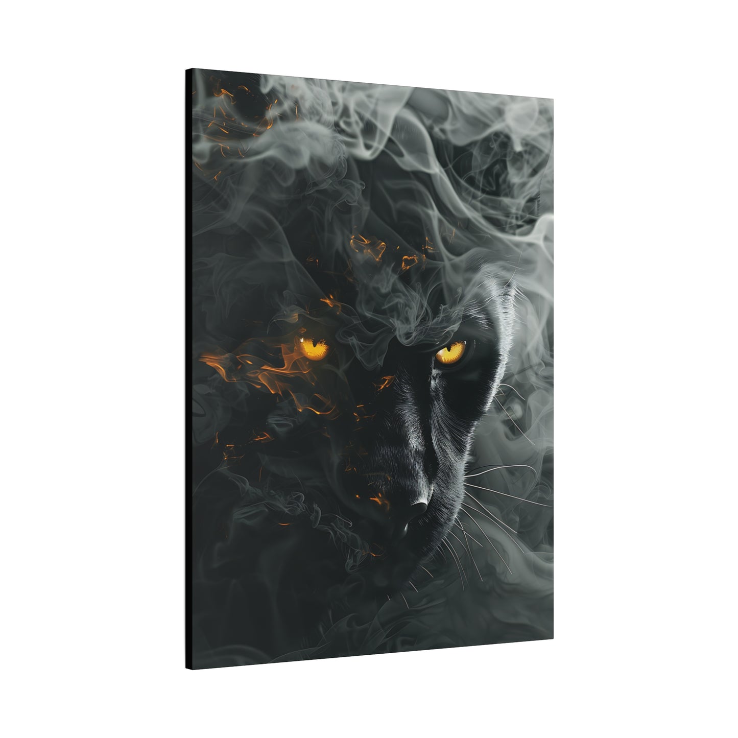 Mystical Panther Canvas Wall Art - 1.25" Stretched Wall Decor