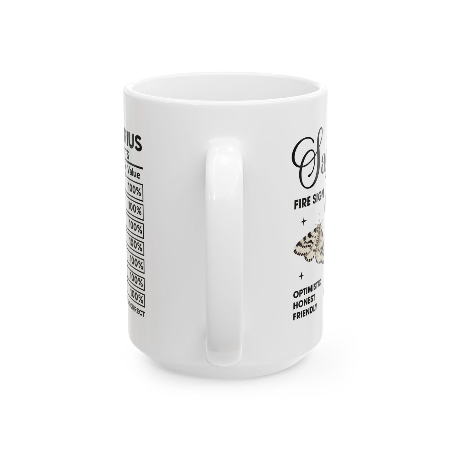 Sagittarius Zodiac Ceramic Mug - Astrology Gifts for Astrology Lovers - 11oz & 15oz Sizes
