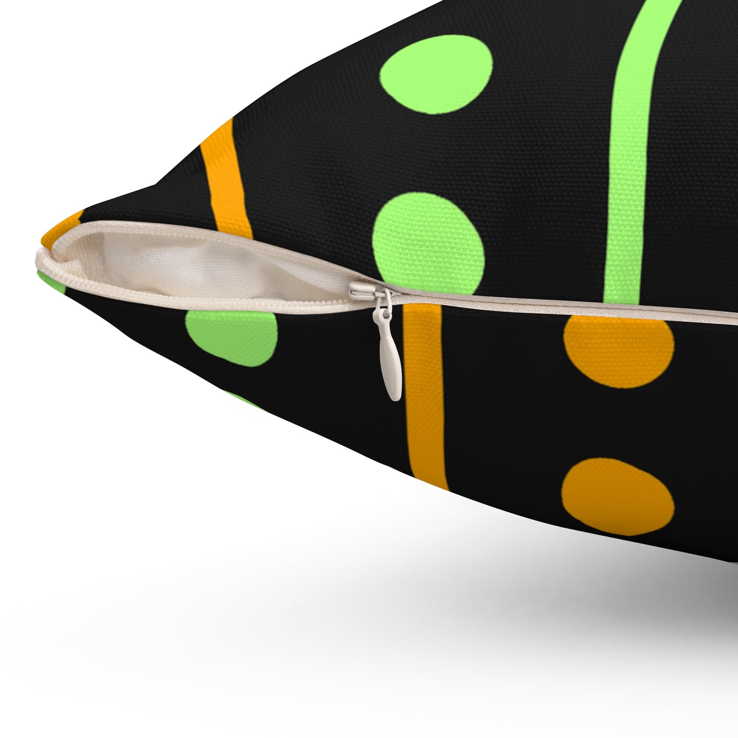 Decorative Halloween Theme Spun Polyester Square Pillow, Beautiful Home or Office Decor, Accent for Any Room for Everyday or Any Occasion