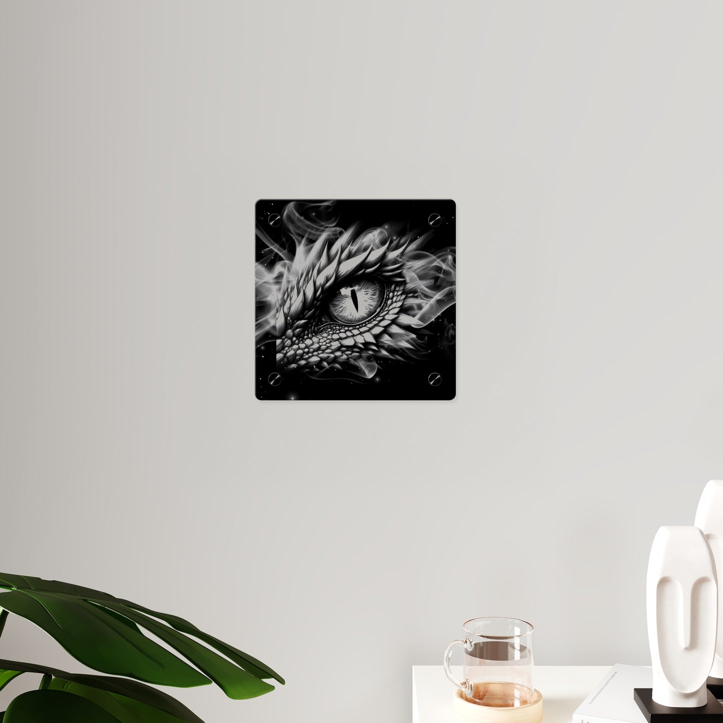 Mystical Dragon Eye Acrylic Wall Art Panels - Home Decor for Fantasy Lovers