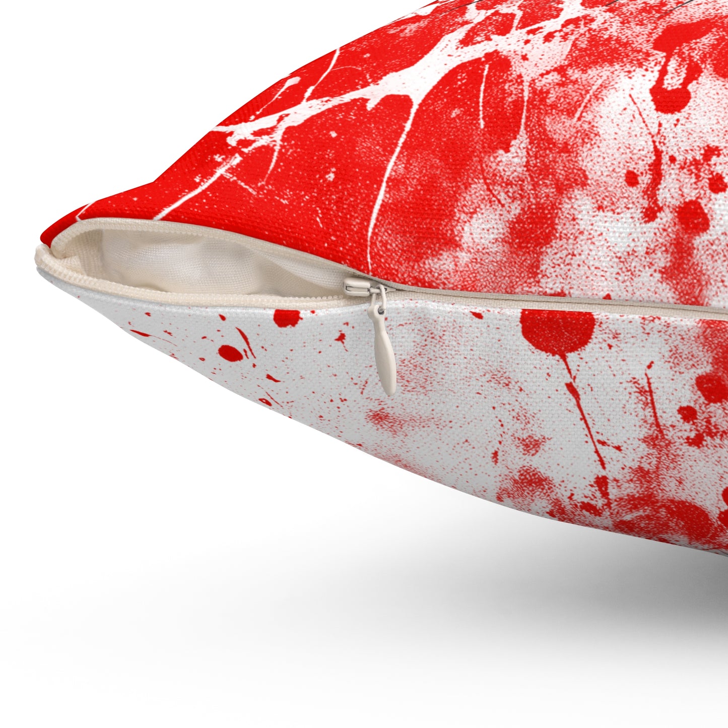 Halloween Theme Spun Polyester Square Pillow, One Eyeball Monster Halloween Decor, Accent for Any Room, Halloween and Monster Lovers