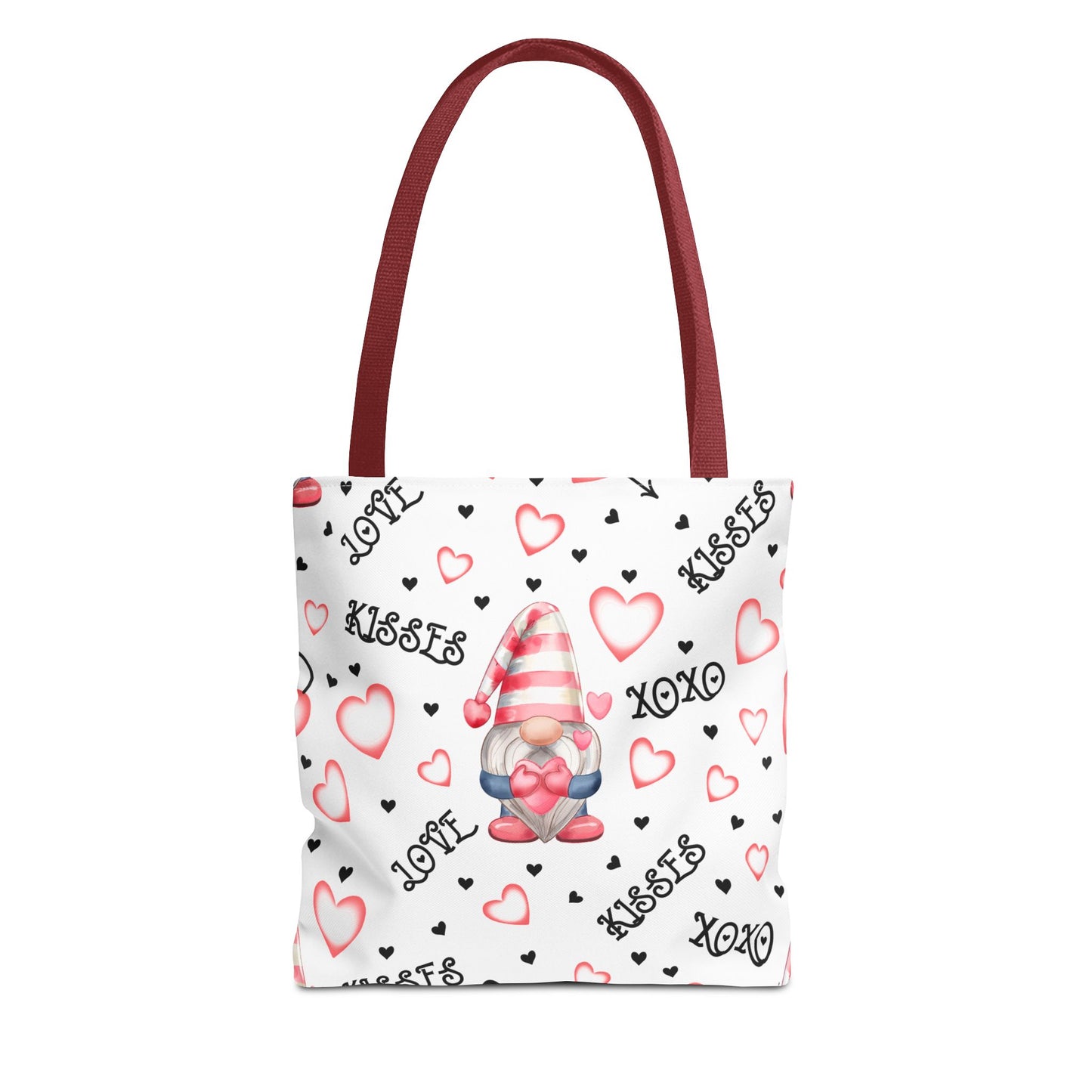 Romantic Love Gnome Tote Bag - Whimsical Valentine Gift for Gnome Lovers