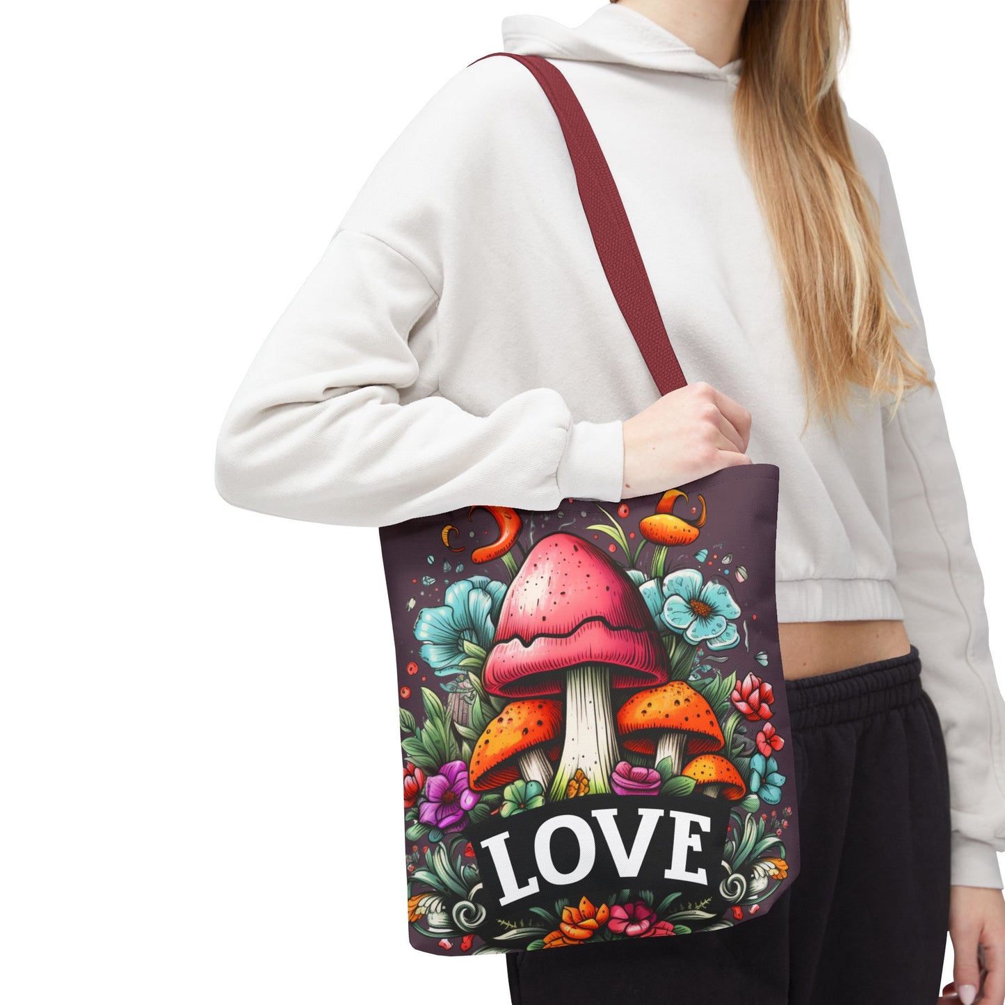 Mushroom Love Tote Bag