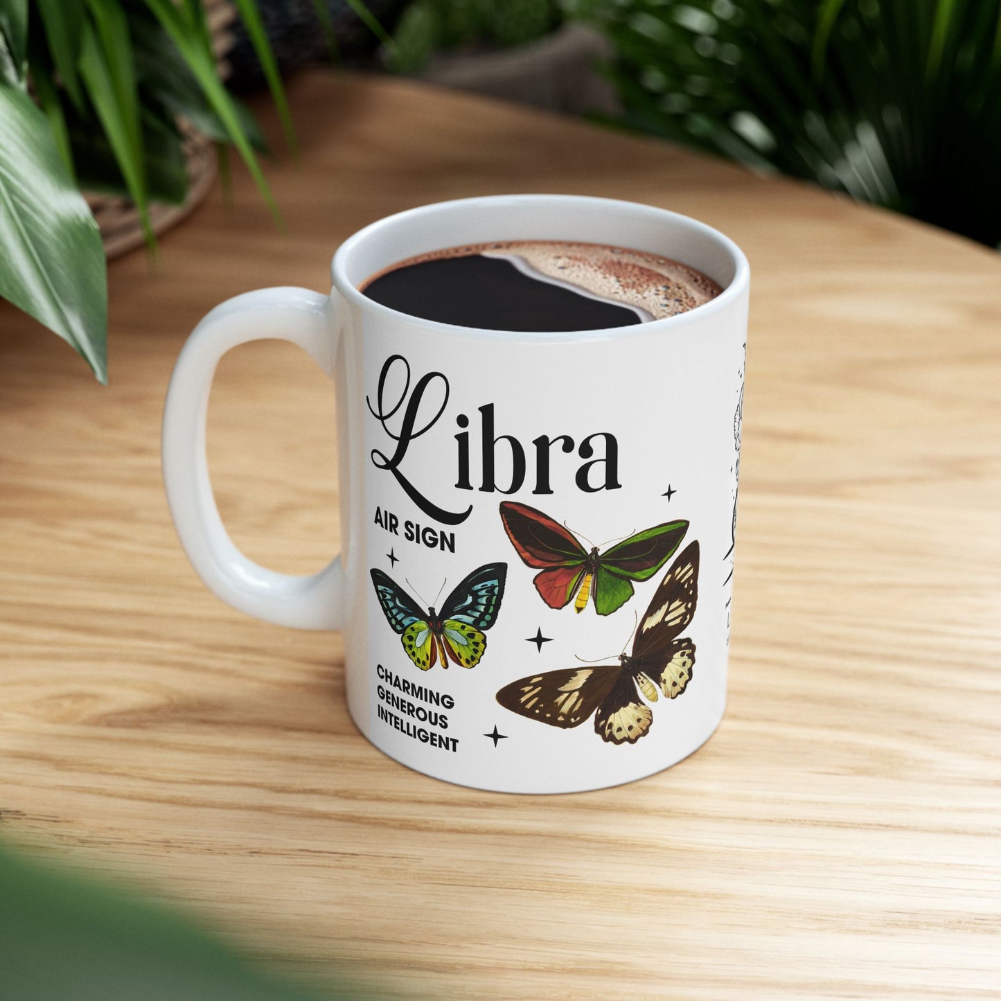 Libra Zodiac Ceramic Mug | 11oz & 15oz | Astrology Gifts for Libra Lovers