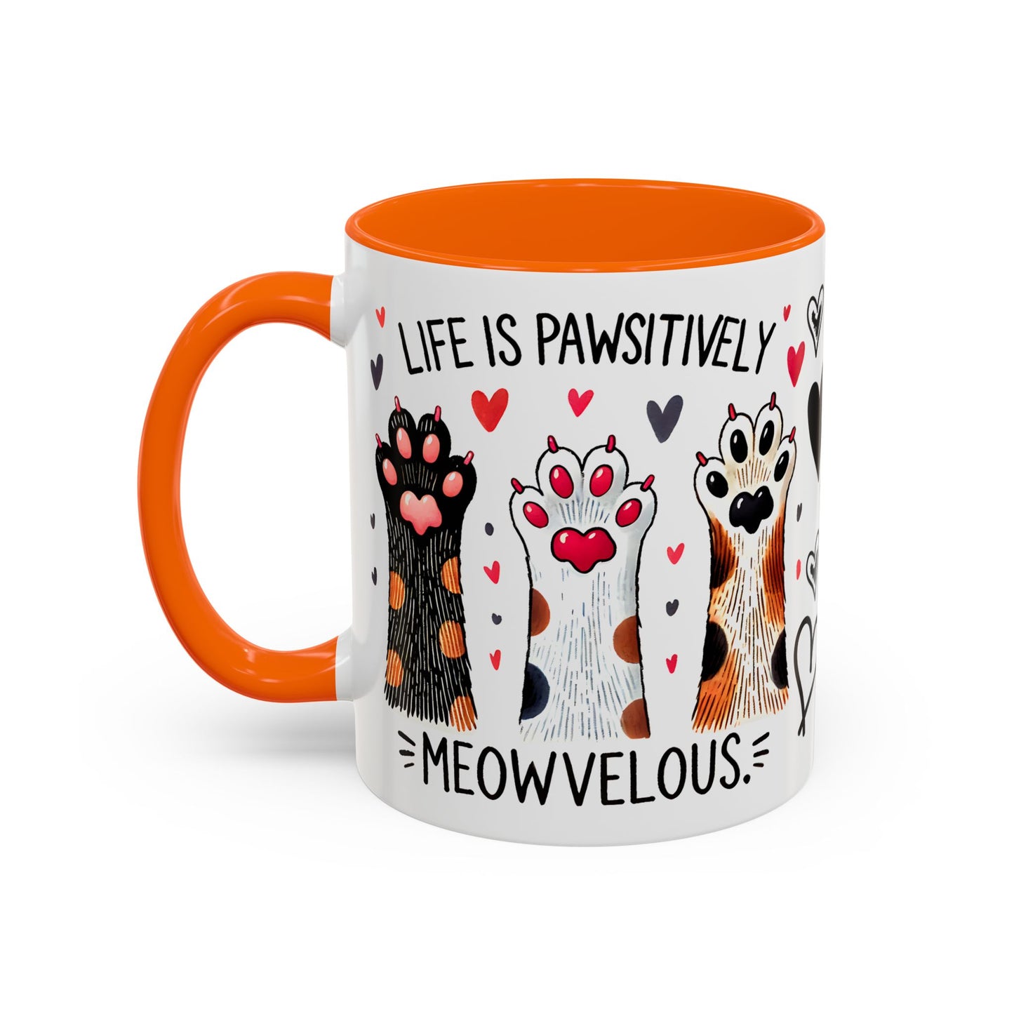 Coffee Mug - Humorous Stylish Cat Saying Mug, Gift Mug for Cat Lovers, Animal Lover Gift Idea, Housewarming Gift