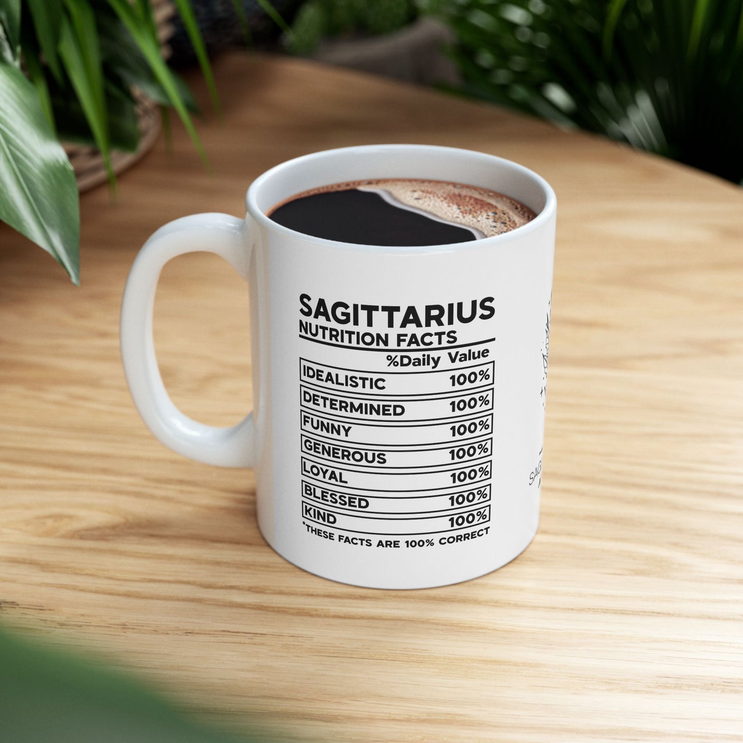 Sagittarius Zodiac Ceramic Mug - Astrology Gifts for Astrology Lovers - 11oz & 15oz Sizes