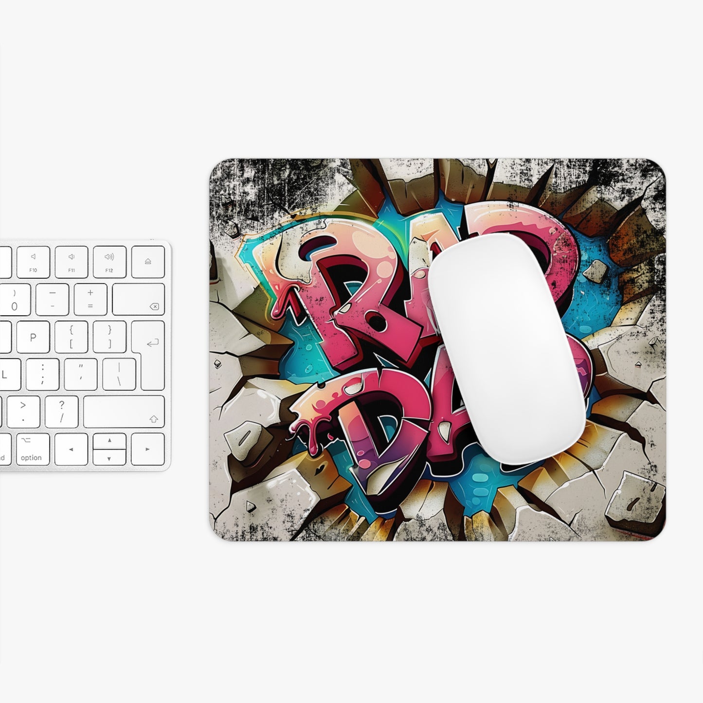 Rad Dad Desk Mouse Pad - Custom Gamer Desk Accessory, Perfect Gift for Father's Day, Office Decor, Fun Gift for Dads, Unique Mousemat