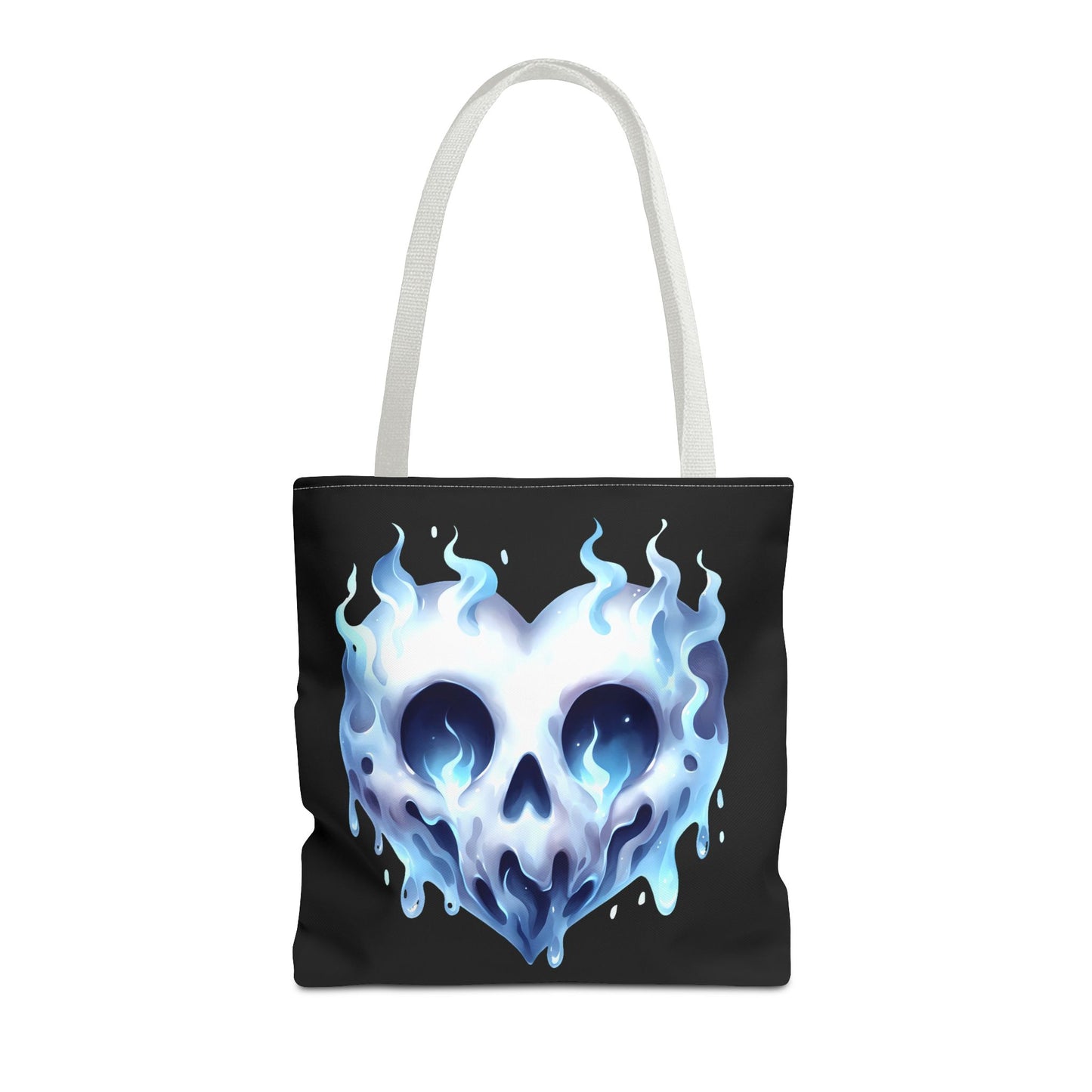 Fashionable Halloween Theme Tote Bag - Stylish Ghost Design Everyday Gift