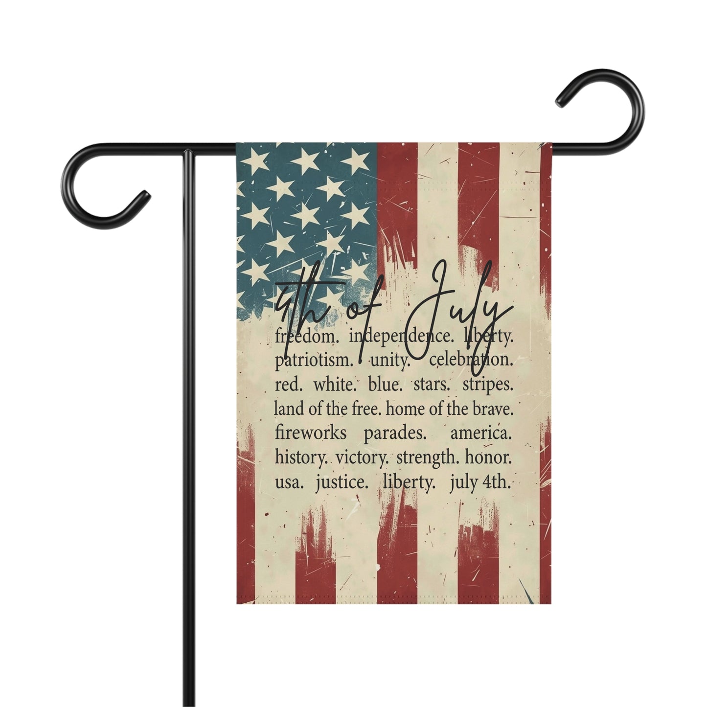 Patriotic Garden Flag - 4th of July Independence Day Decor