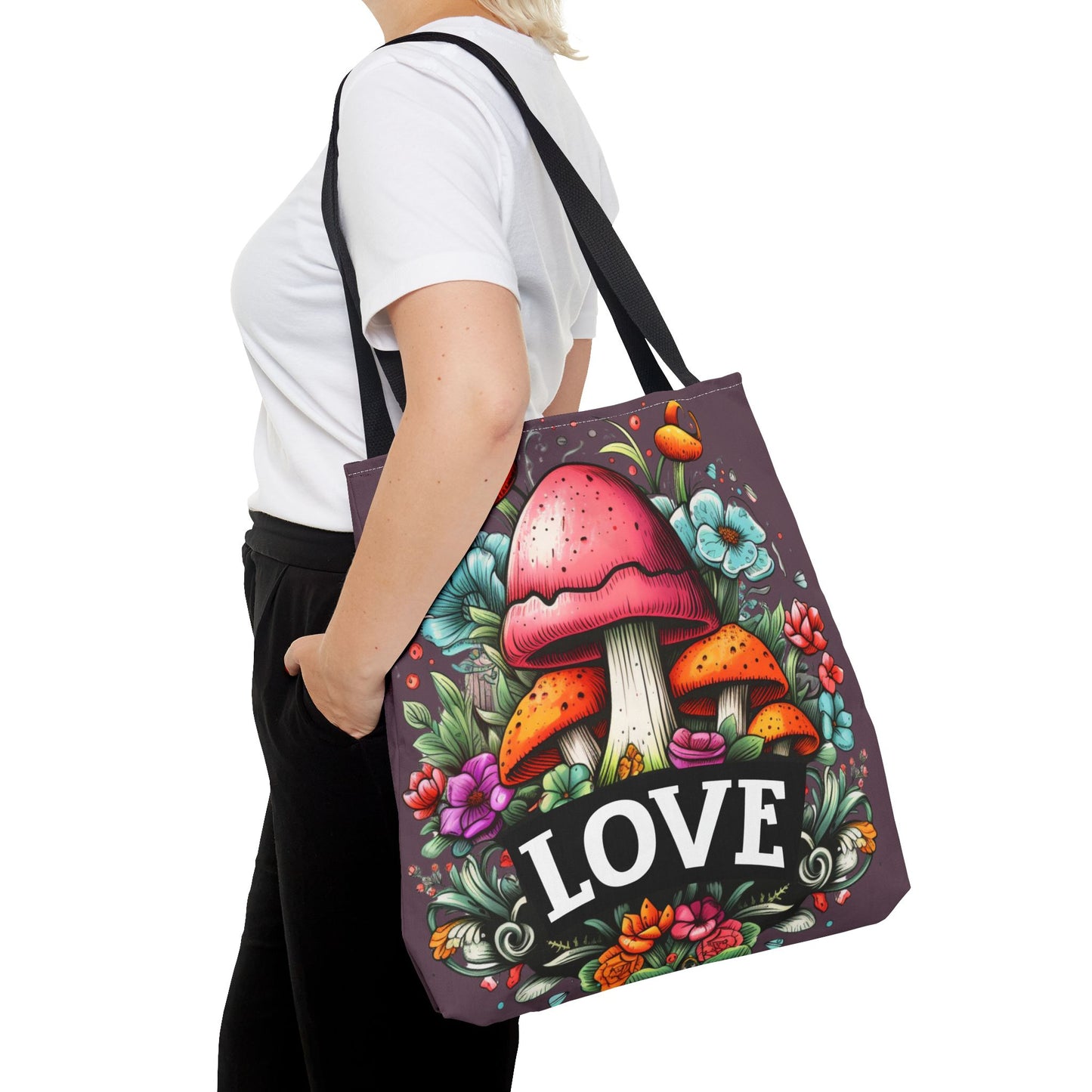 Mushroom Love Tote Bag