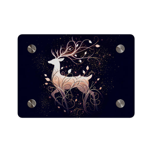 Elegant Deer Acrylic Wall Art Panel - Nature-Inspired Home Decor