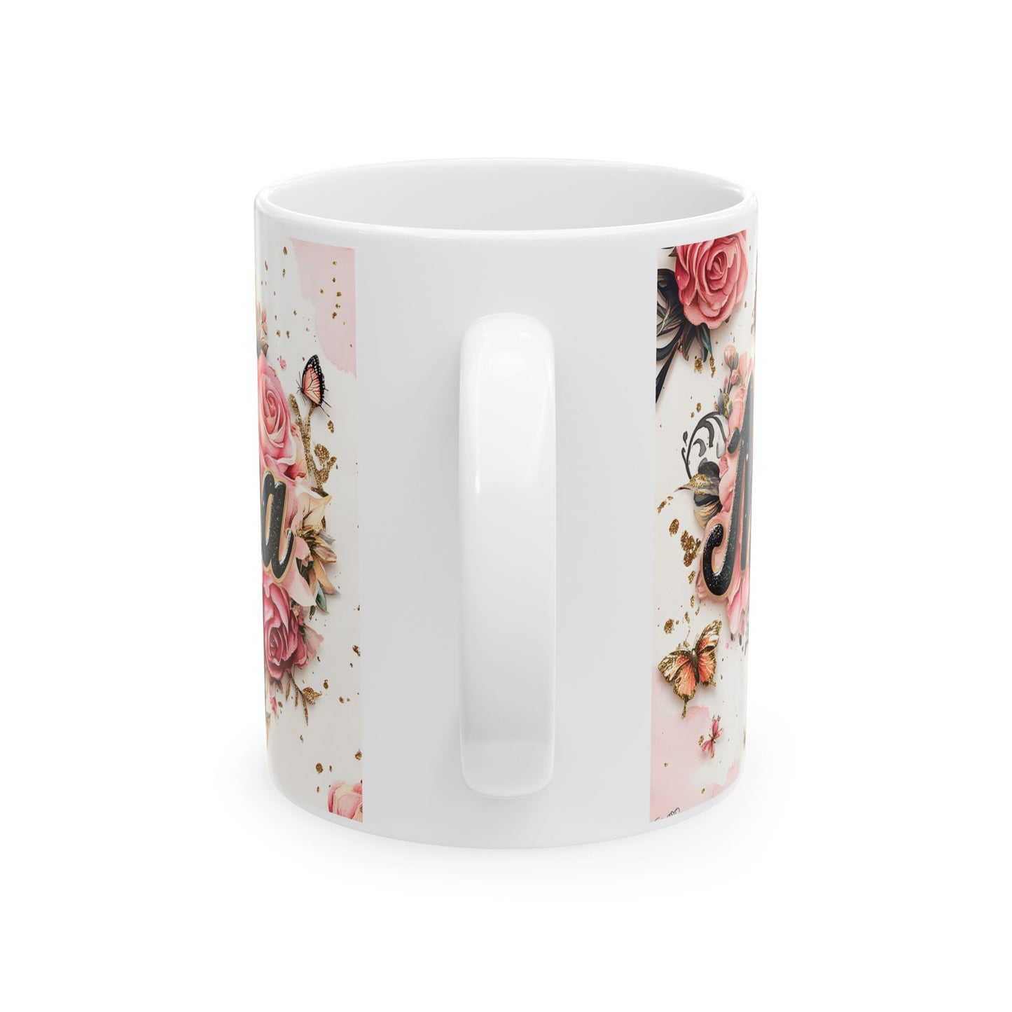 Floral Mama Ceramic Mug - Perfect Gift for Moms