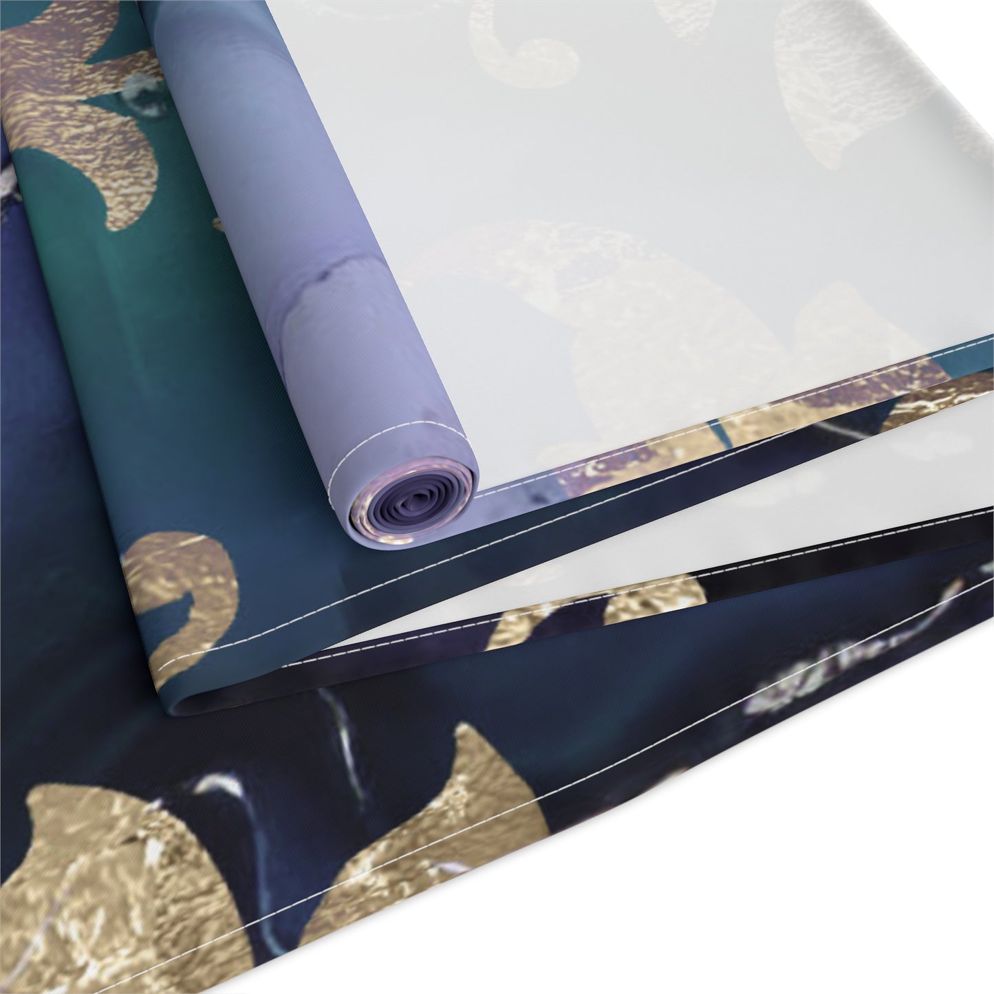 Elegant Floral Table Runner, Boho Home Decor, Floral Linen Table Cloth, Wedding Decoration, Party Table Runner