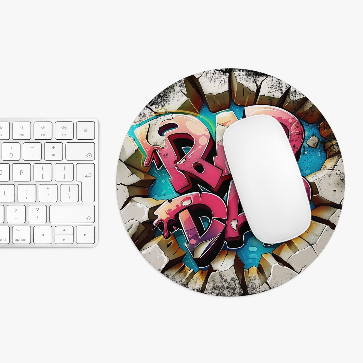 Rad Dad Desk Mouse Pad - Custom Gamer Desk Accessory, Perfect Gift for Father's Day, Office Decor, Fun Gift for Dads, Unique Mousemat