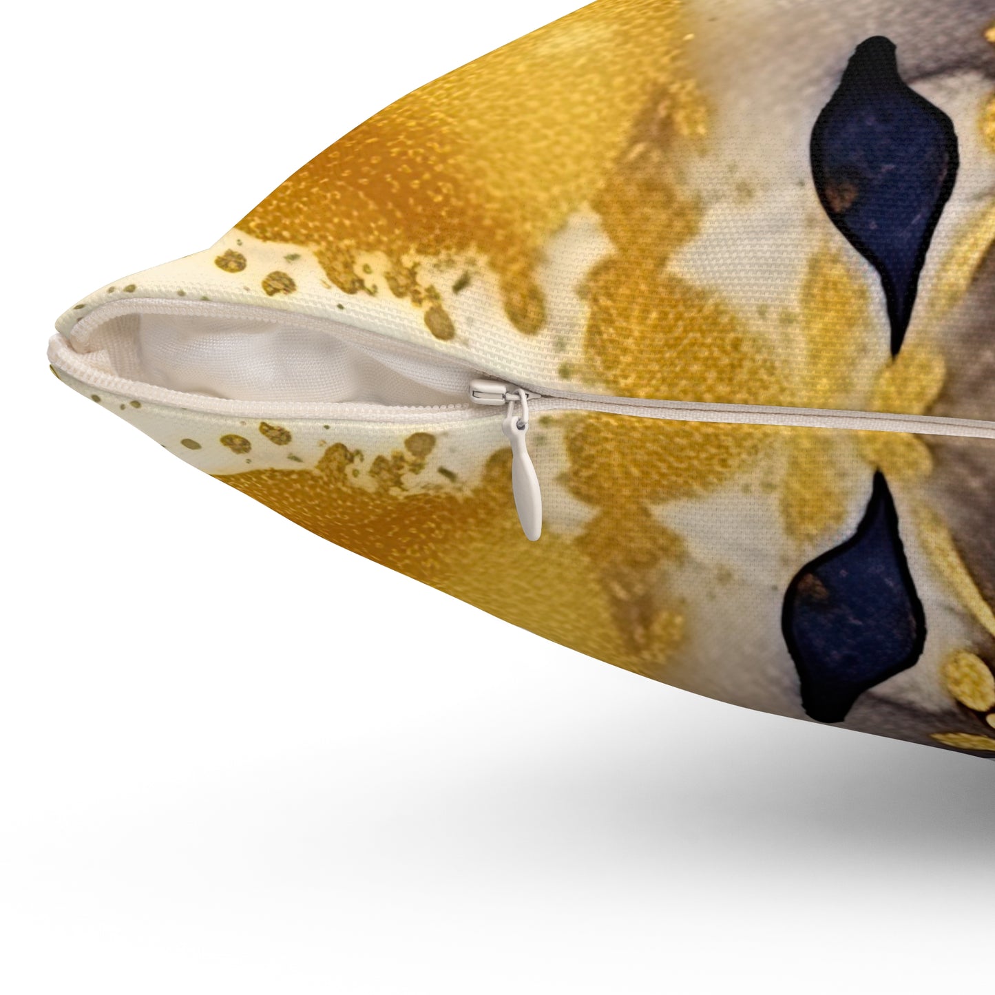 Decorative Spun Polyester Square Pillow, Home or Office Decor, Beautiful Accent for Any Room, Stylish for Everyday for Anyone