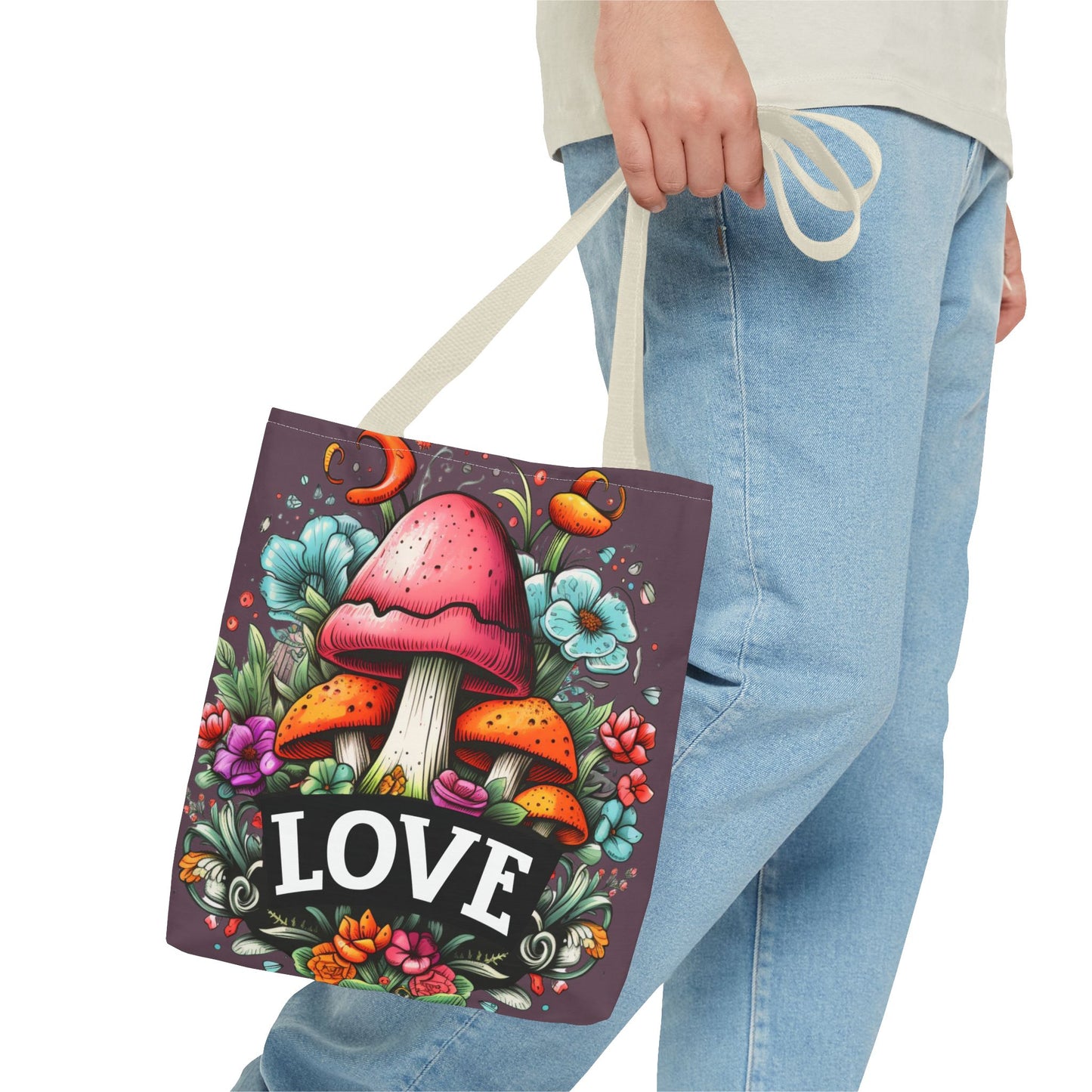 Mushroom Love Tote Bag