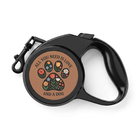Retractable Pet Leash - All You Need Is Love
