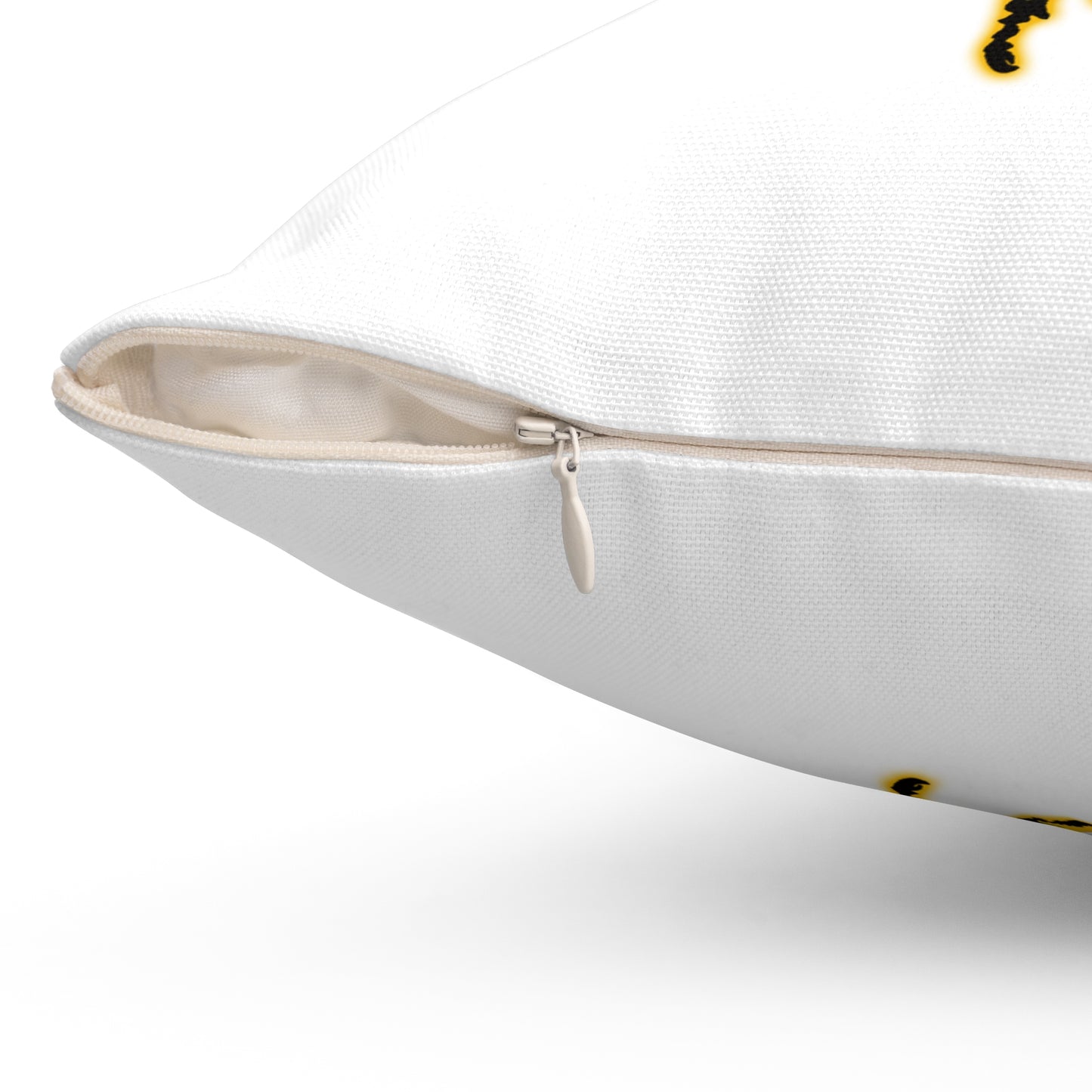 Hippie Theme Spun Polyester Square Pillow, Peace Lovers, Bee Lovers, Peace Theme Quote, Beautiful Home or Office Decor for Any Occasion