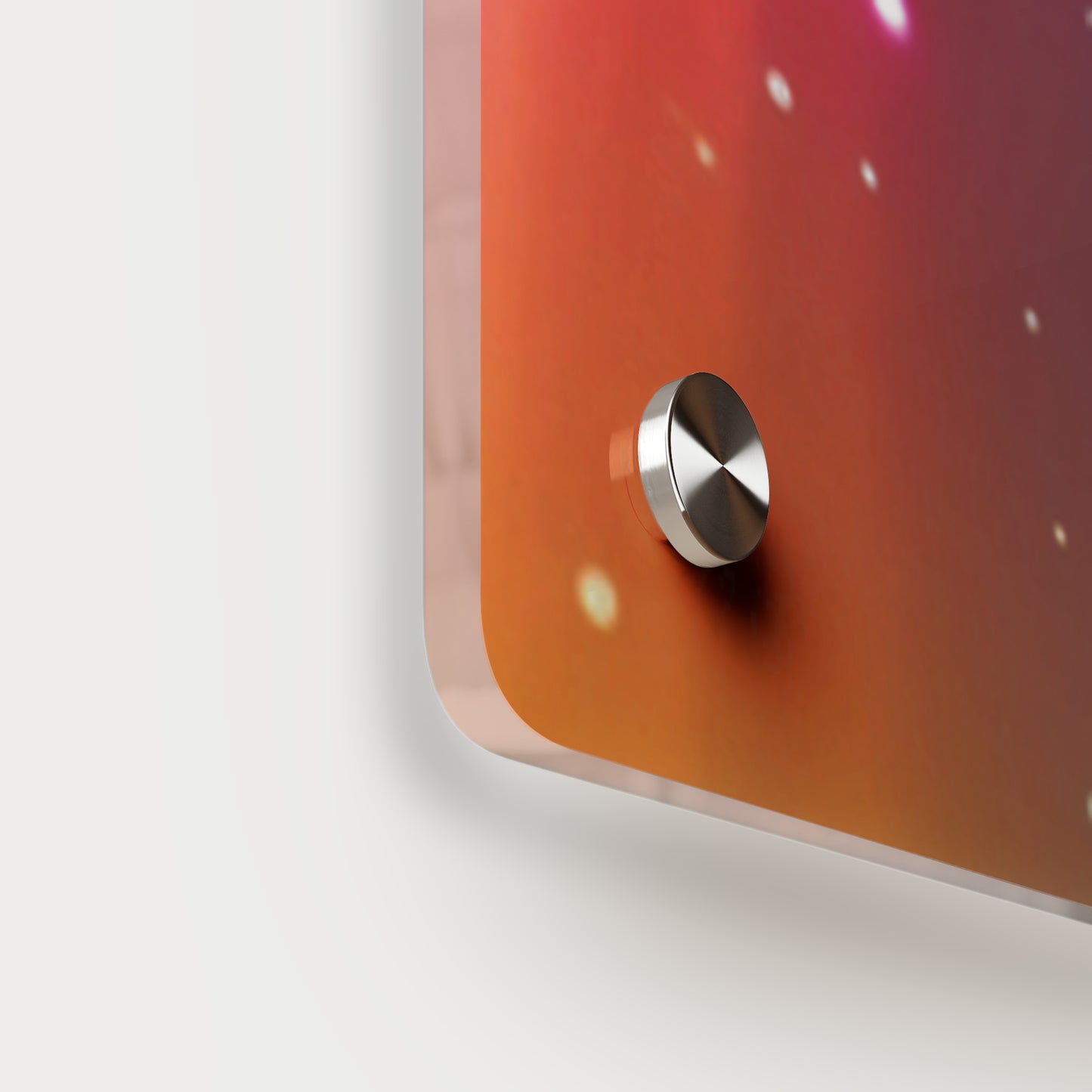 Acrylic Wall Art Panel - Inspirational Quote 'Be the Energy You Want to Attract' Wall Decor