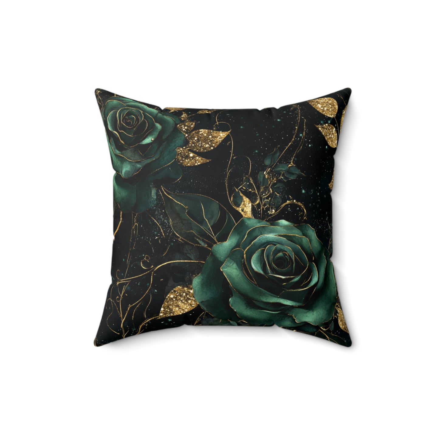 Gothic Floral Pillow, Home Decor, Gift for Her, Couch Cushion, Boho Charm, Elegant Interior Accent
