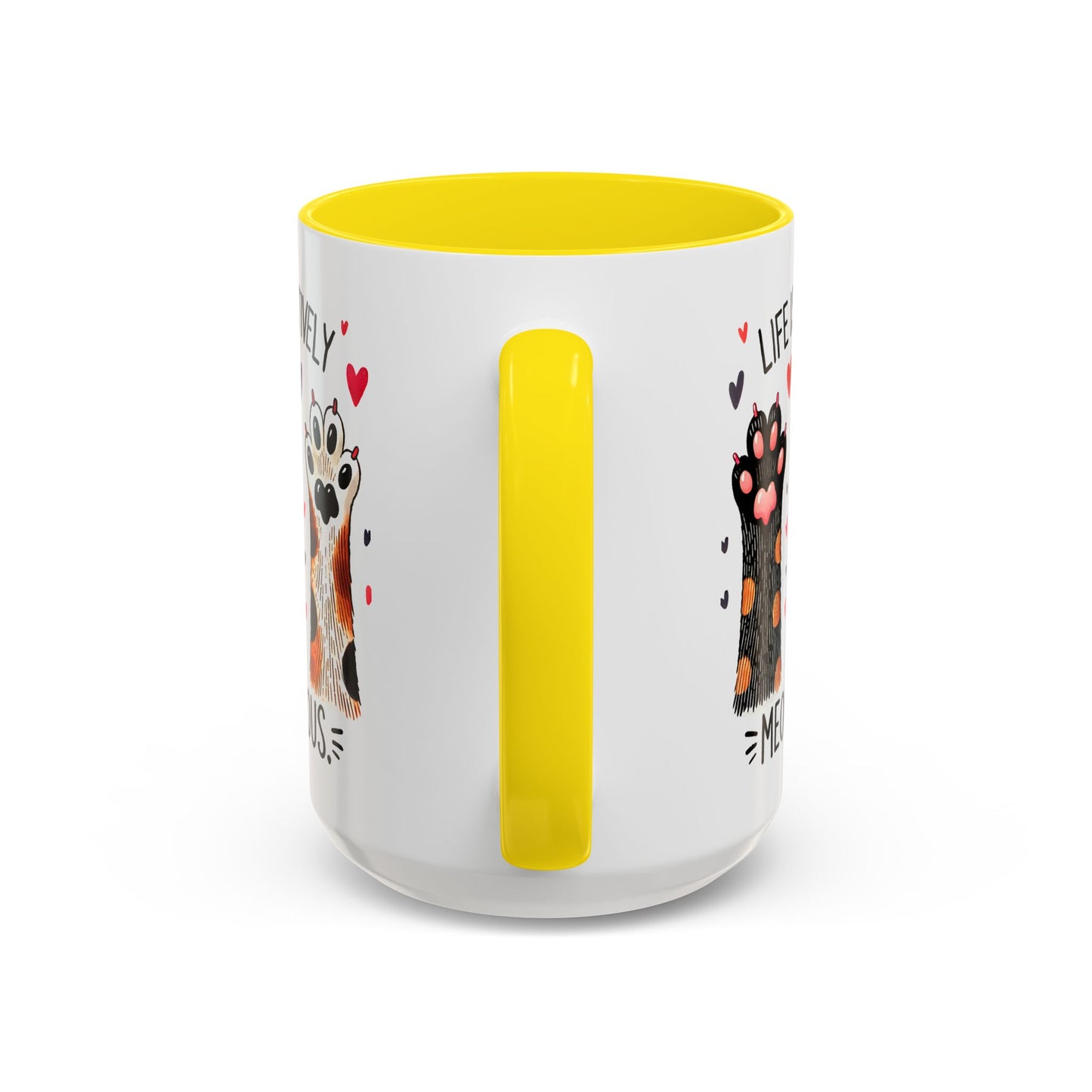 Coffee Mug - Humorous Stylish Cat Saying Mug, Gift Mug for Cat Lovers, Animal Lover Gift Idea, Housewarming Gift