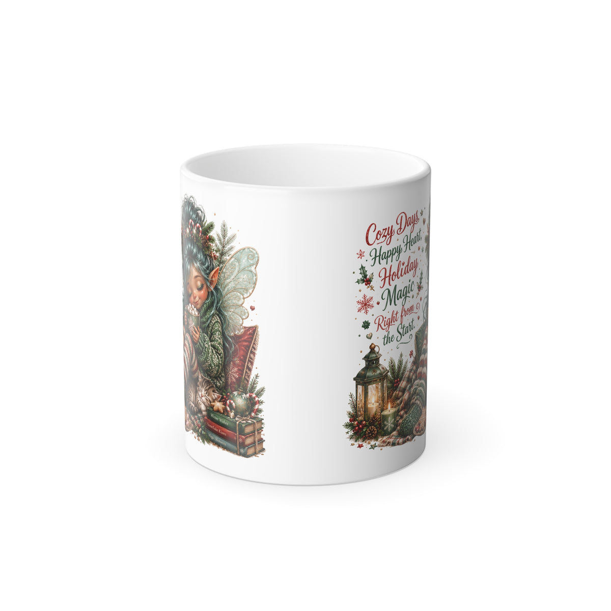 Christmas Elf Holiday Magic Color-Changing Mug