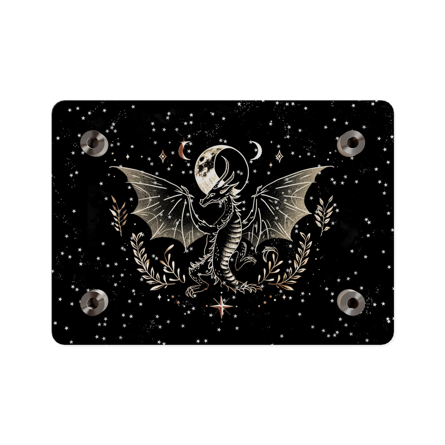 Mystical Dragon Acrylic Wall Art Panel - Celestial Home Decor
