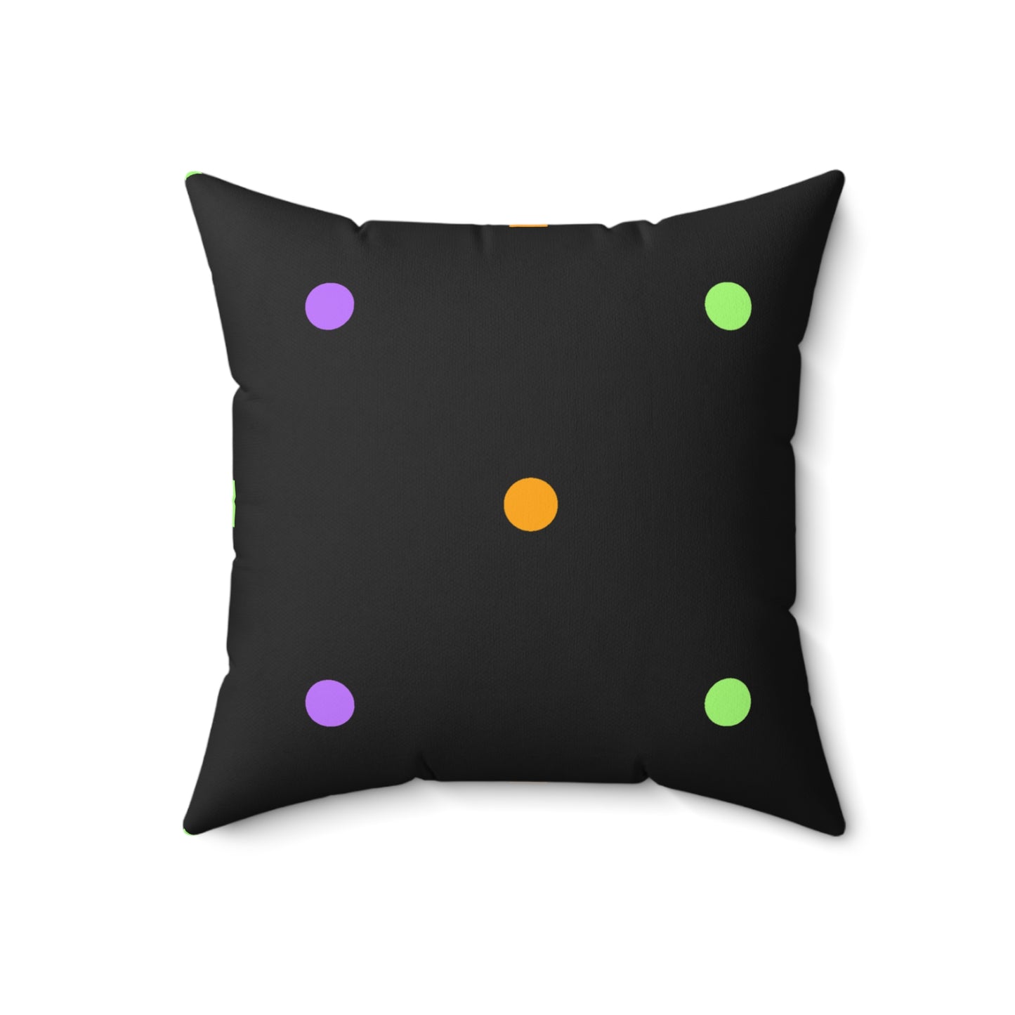 Decorative Spun Polyester Square Pillow, Halloween Theme, Home or Office Decor, Beautiful Accent for Any Room, Everyday or Any Occasion