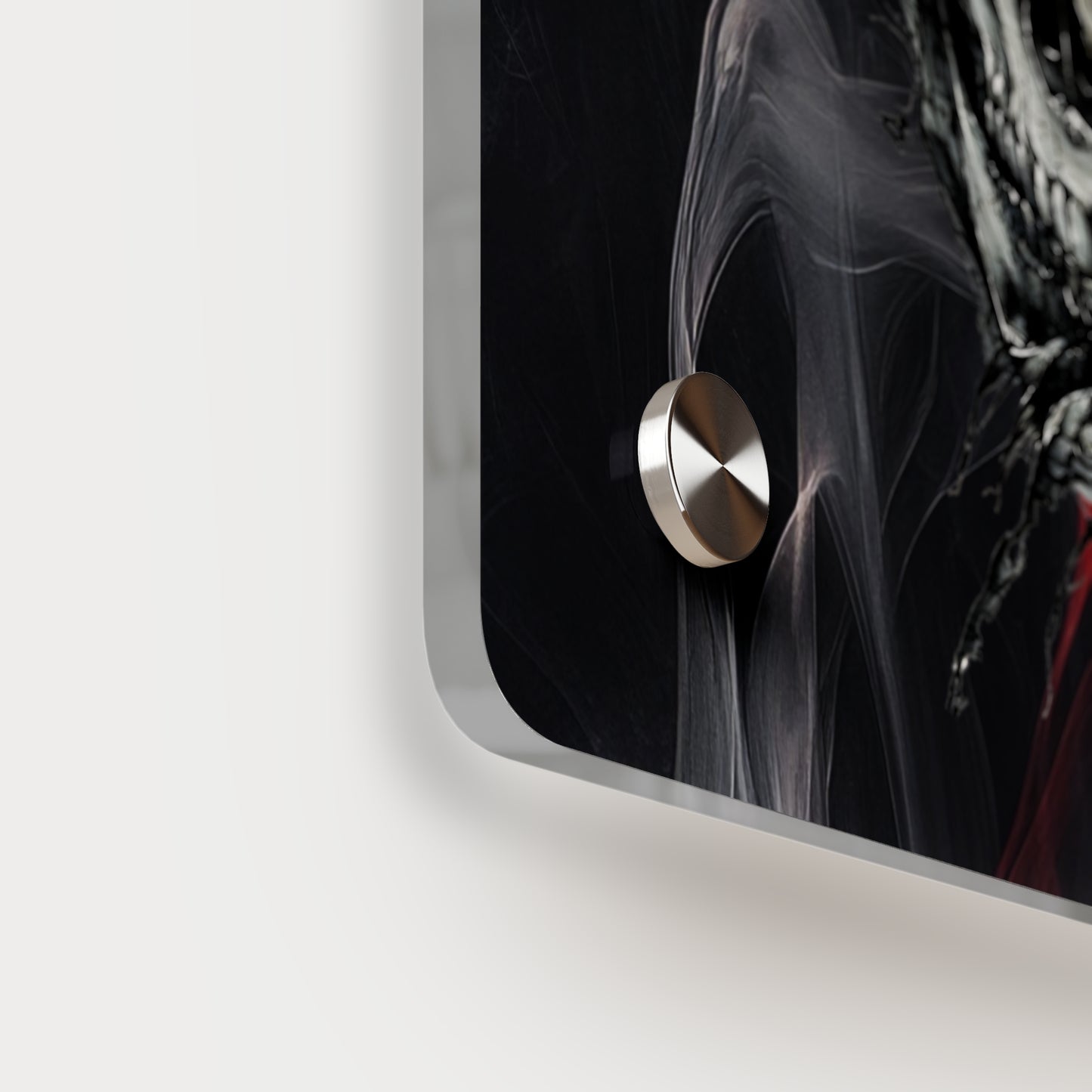 American Skull Acrylic Wall Art Panels - Edgy Decor for Rebels & Patriotic Souls