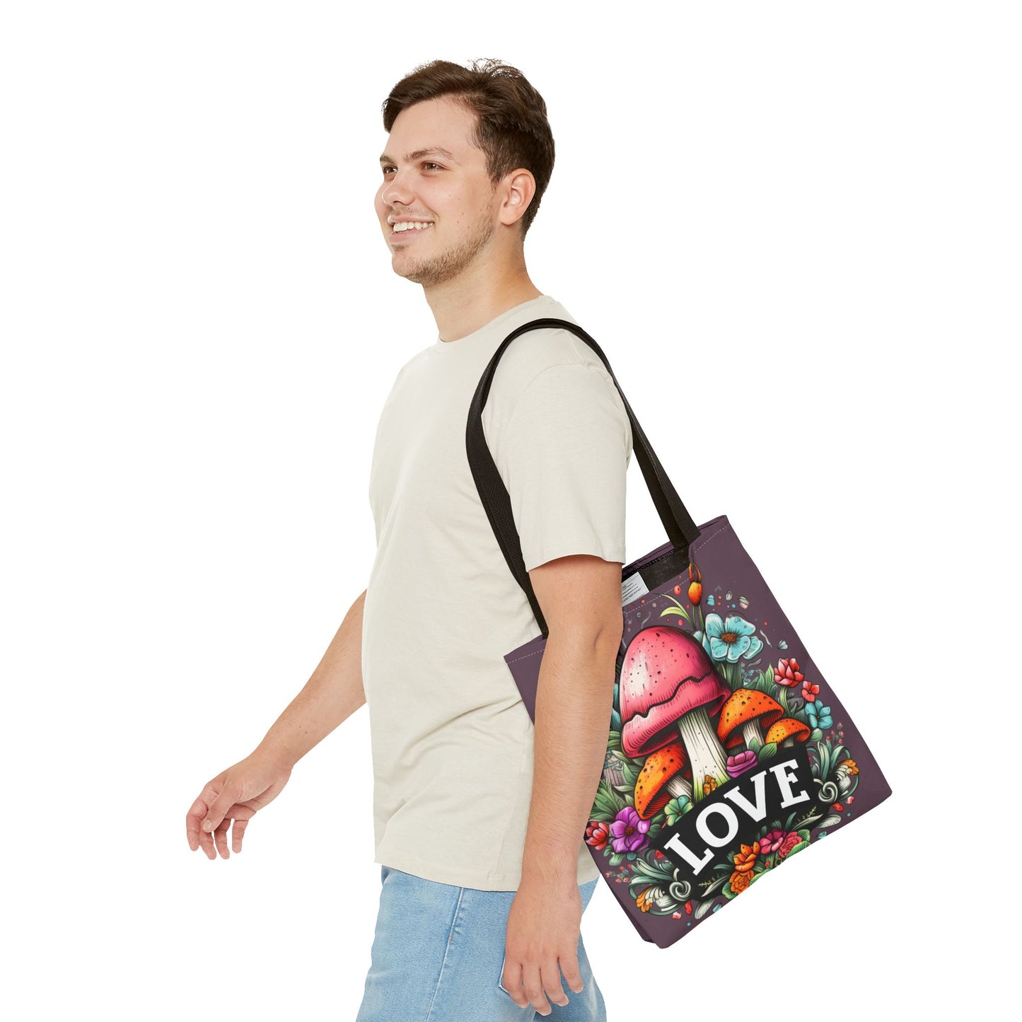 Mushroom Love Tote Bag