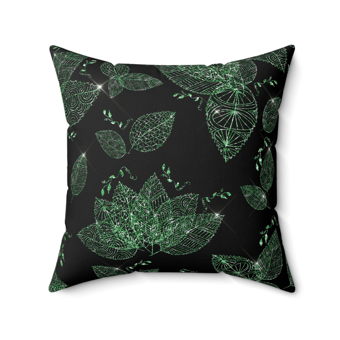 Lush Botanical Throw Pillow - Cozy Home Decor, Gift for Plant Lovers, Nature-inspired Cushion, Unique Accent Pillow, Autumn Decor