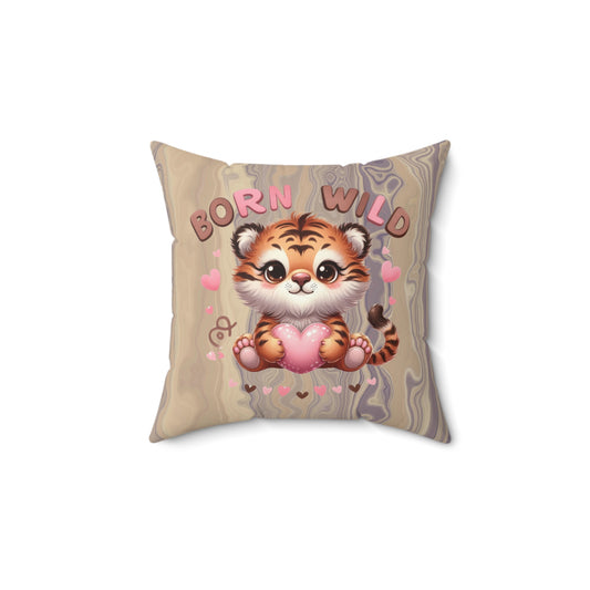 Adorable Tiger Pillow: Cute Home Decor for Animal Lovers, Gifts for Kids, Nursery Accessories, Cozy Bedroom Accent, Fun Playroom Decor