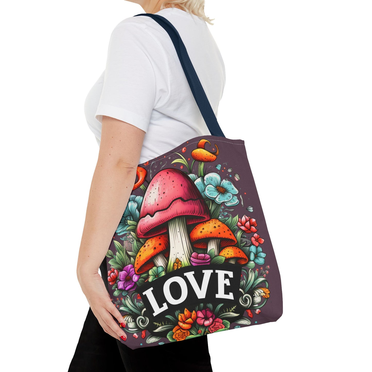 Mushroom Love Tote Bag