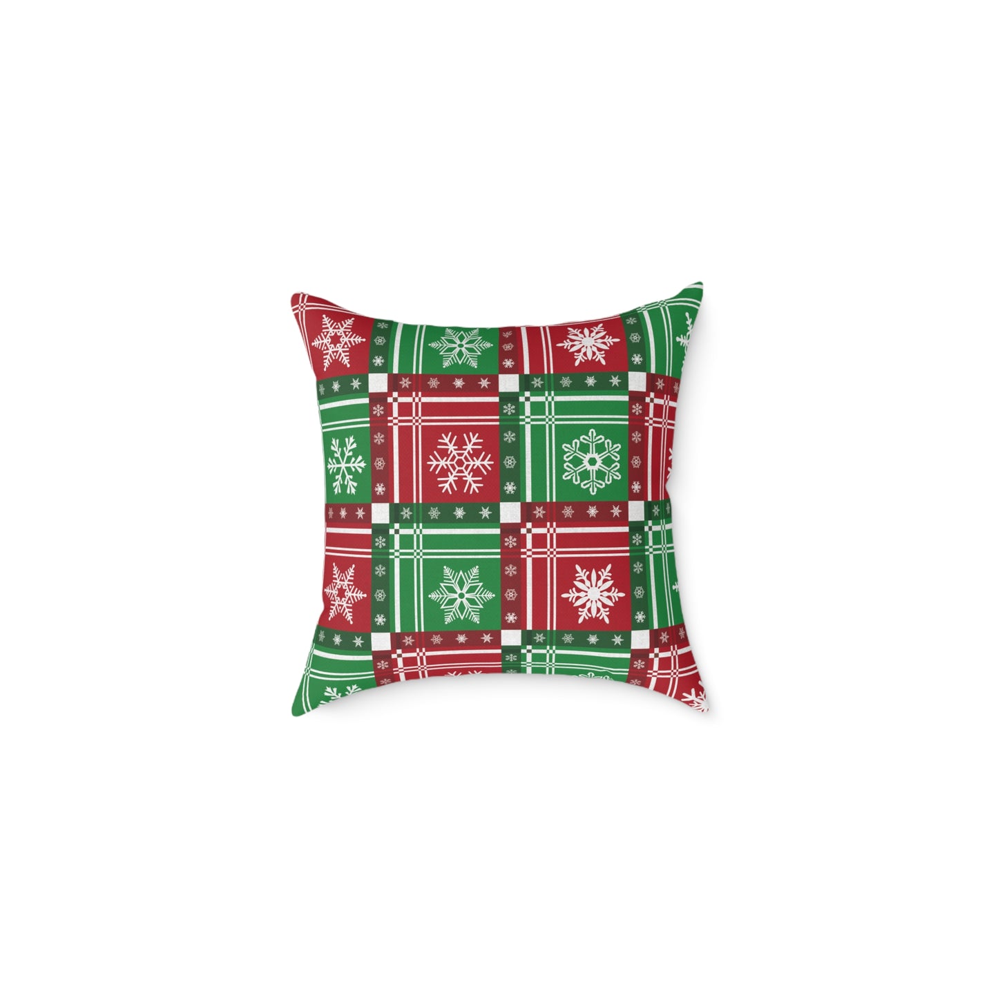 Holiday Humor Square Poly Canvas Pillow, Beautiful Two-Sided Holiday Decor Pillow for Home or Office, Accent for Any Room
