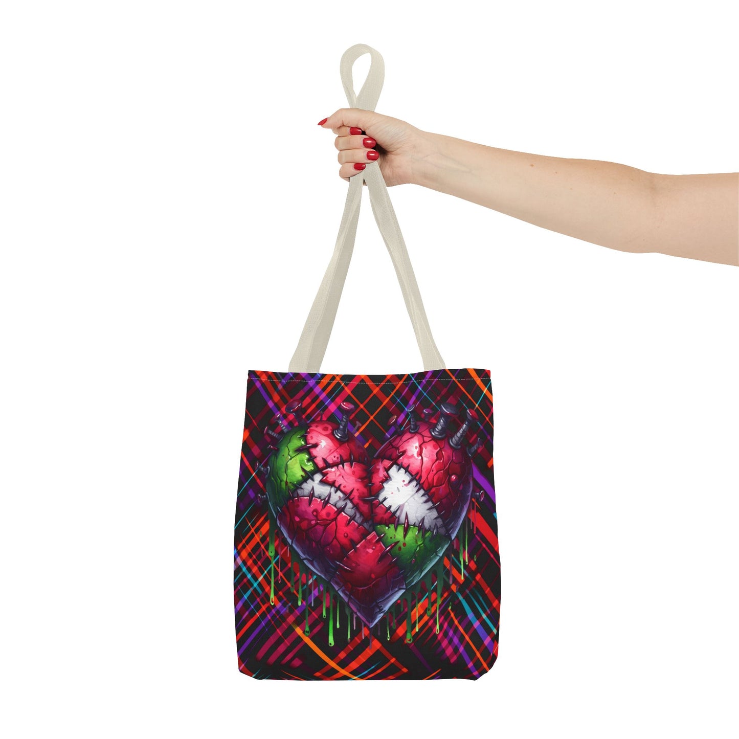 Fashionable Halloween Theme Tote Bag (AOP), Fun Stylish for Everyday or Occasion, Perfect for Halloween Lovers, Gift Idea for Anyone