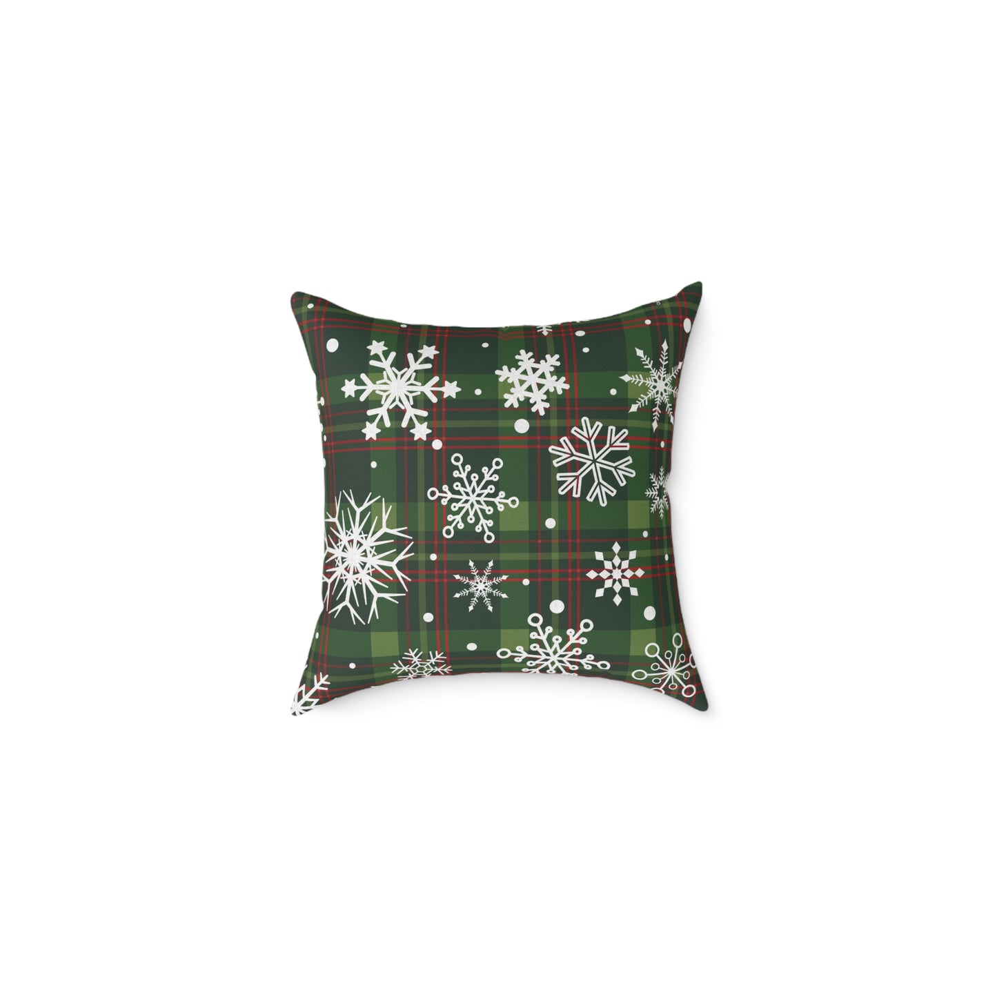Holiday Humor Square Poly Canvas Pillow, Beautiful Two-Sided Holiday Decor, Holiday Accent for Home or Office, Accent for Any Room