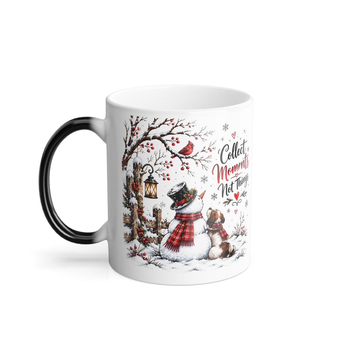 Collect Moments Not Things Winter Woodland Color-Changing Mug