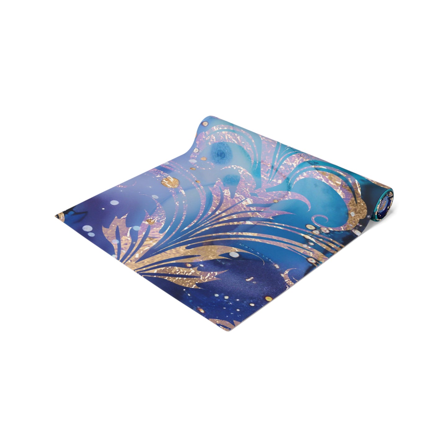 Elegant Floral Table Runner, Boho Dining Decor, Wedding Reception Tablecloth, Rustic Home Decor, Party Table Decoration