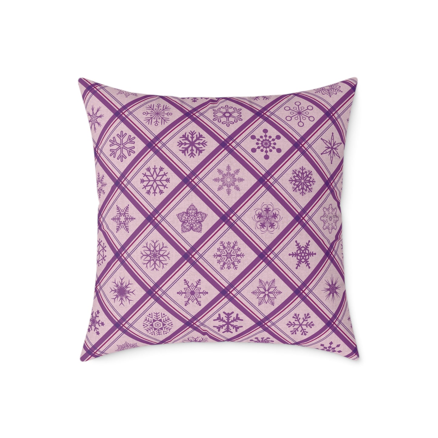 Holiday Humor Square Poly Canvas Pillow, Two-Sided Holiday Humor Decor Pillow for Home or Office, Accent for Any Room