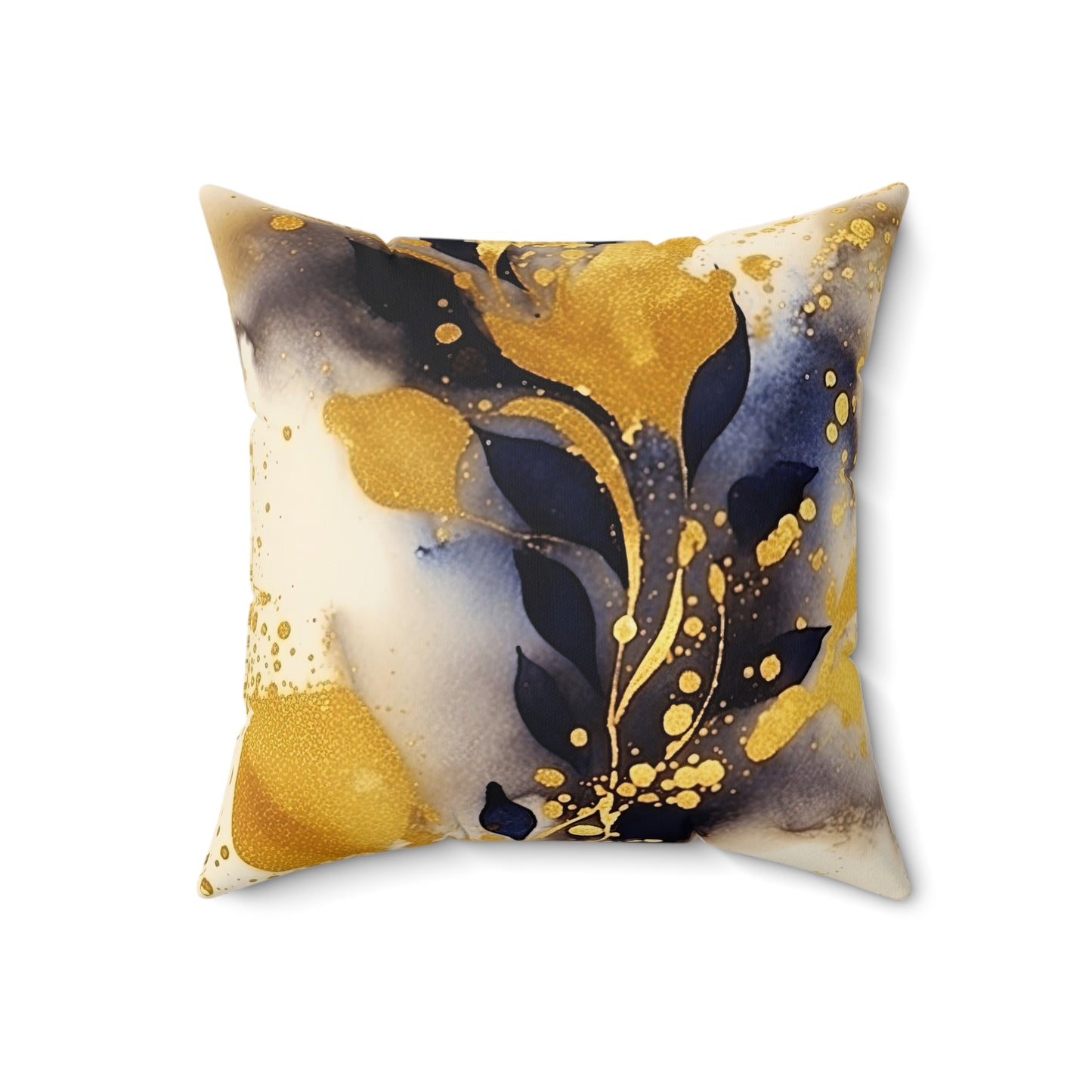 Decorative Spun Polyester Square Pillow, Home or Office Decor, Beautiful Accent for Any Room, Stylish for Everyday for Anyone