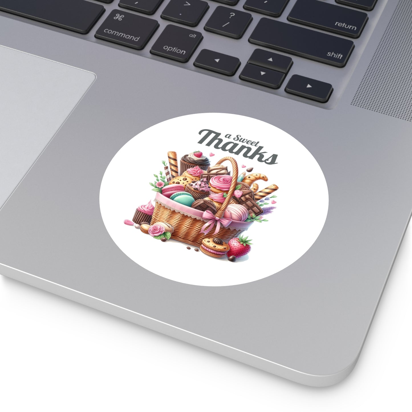 Custom Sweet Thanks Stickers for Events, Wedding Favors, Party Favors, Custom Labels, Gift Wrap