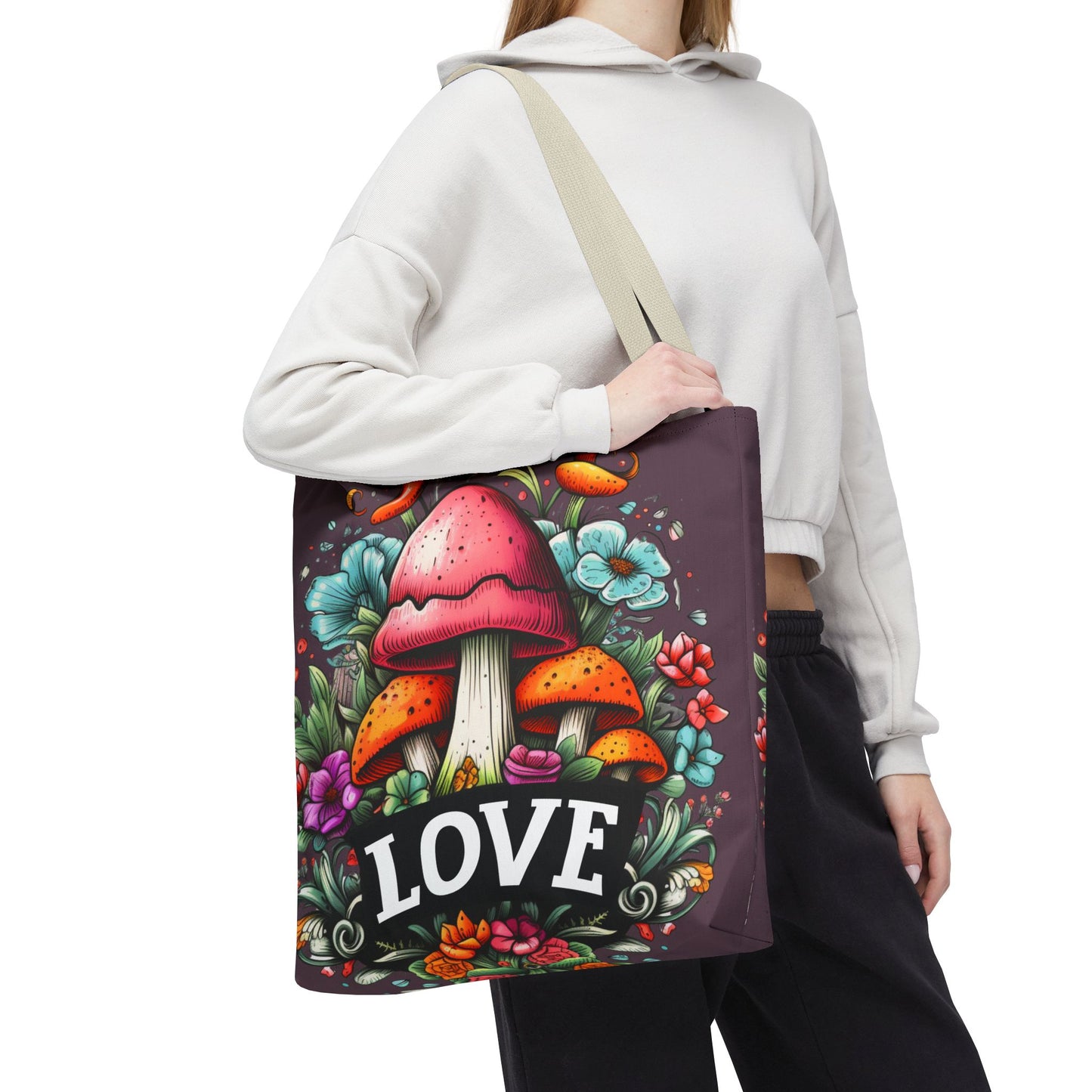 Mushroom Love Tote Bag
