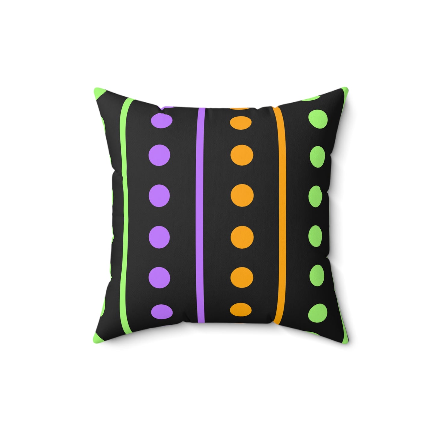 Decorative Halloween Theme Spun Polyester Square Pillow, Beautiful Home or Office Decor, Accent for Any Room for Everyday or Any Occasion