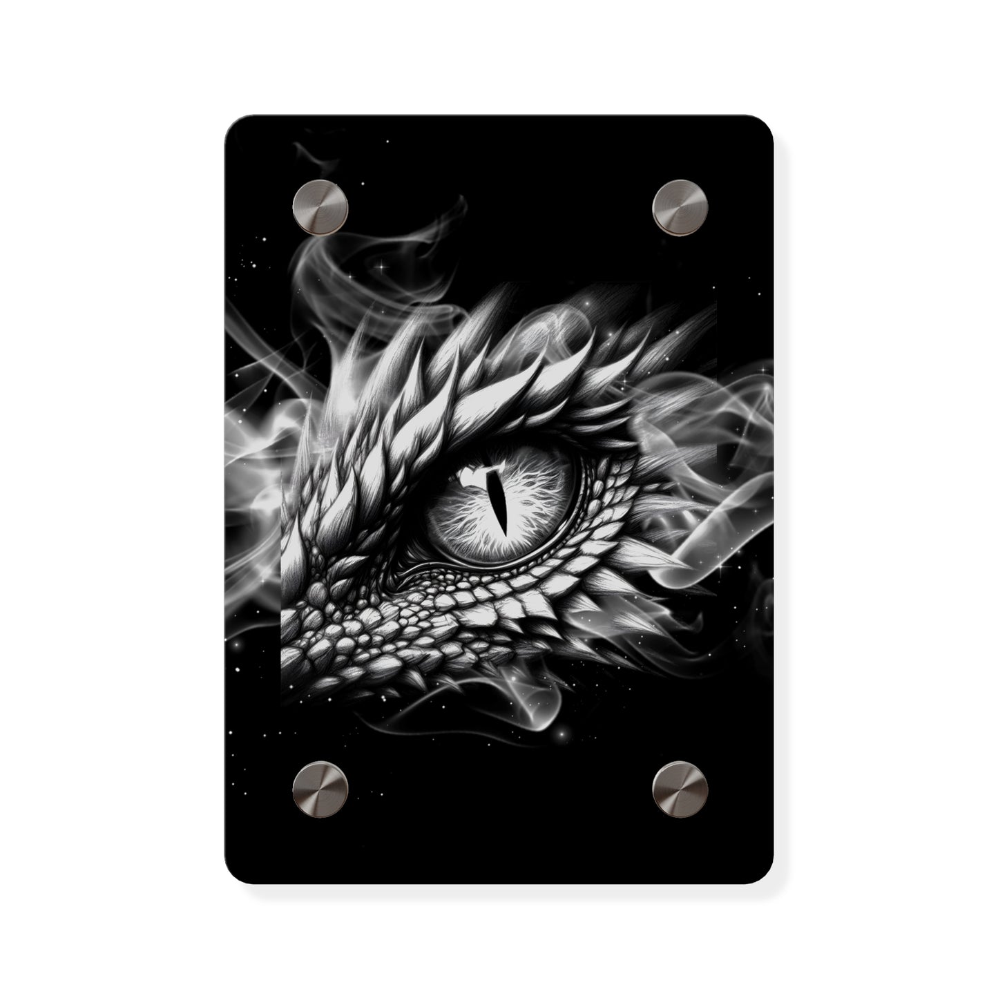 Mystical Dragon Eye Acrylic Wall Art Panels - Home Decor for Fantasy Lovers